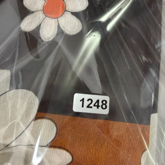 VTG 1960's ALICE Polynesian Daisy Hippie Hawaiian Mini Dress Retro Art to Wear - Picture 13 of 13